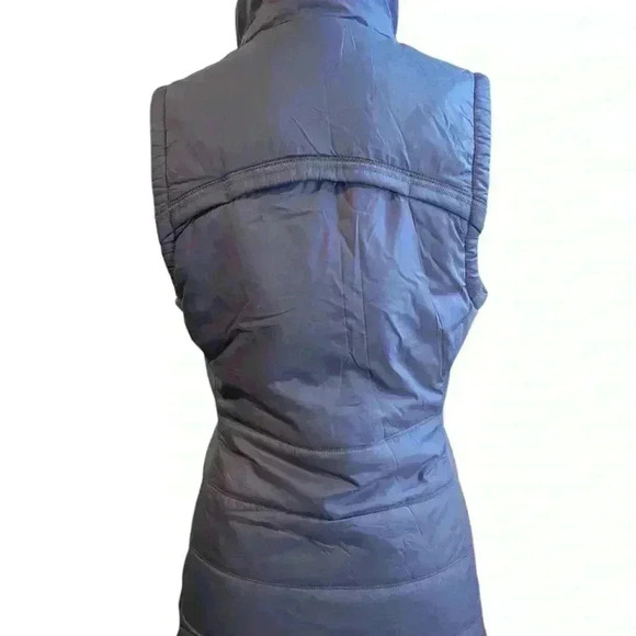 Athleta Rock Ridge Prima Loft Vest Zip Up Fitted Water Repellent Size Small - Picture 5 of 7